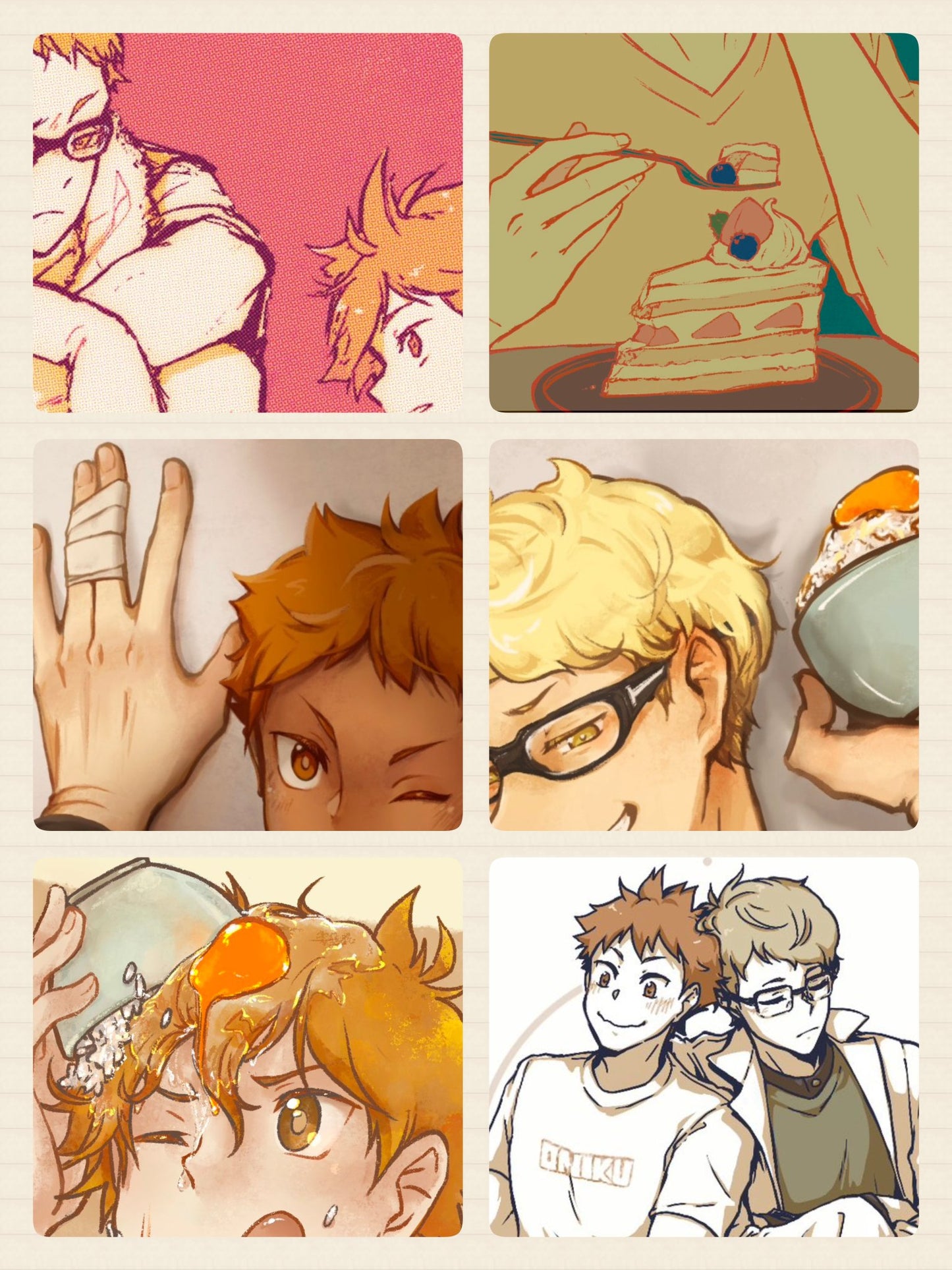 Savory Sweet - Haikyuu fanzine tsukihina [Zine + Limited Goods Bundle]