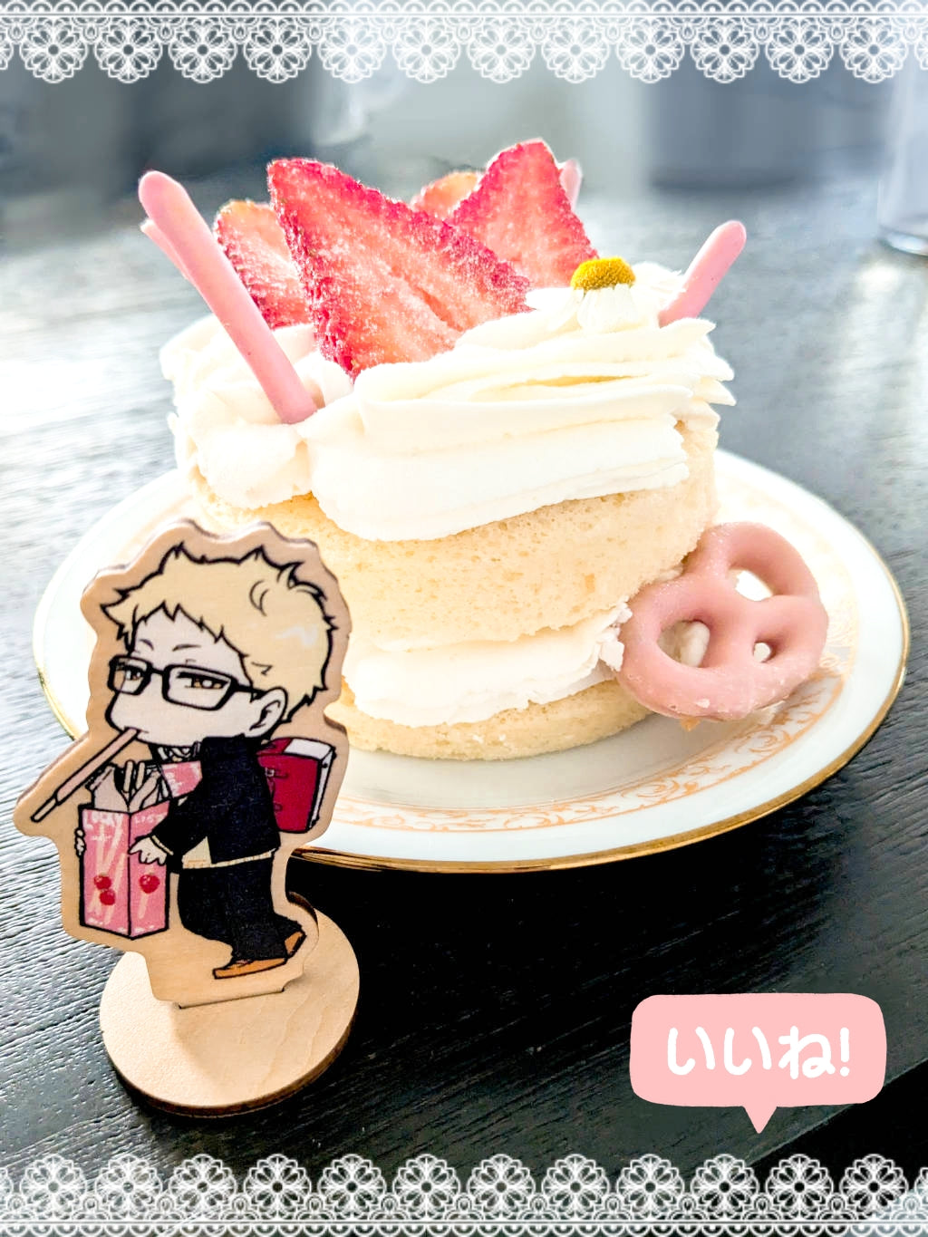 Tsukishima Hinata [Mini Wooden Standee Set]