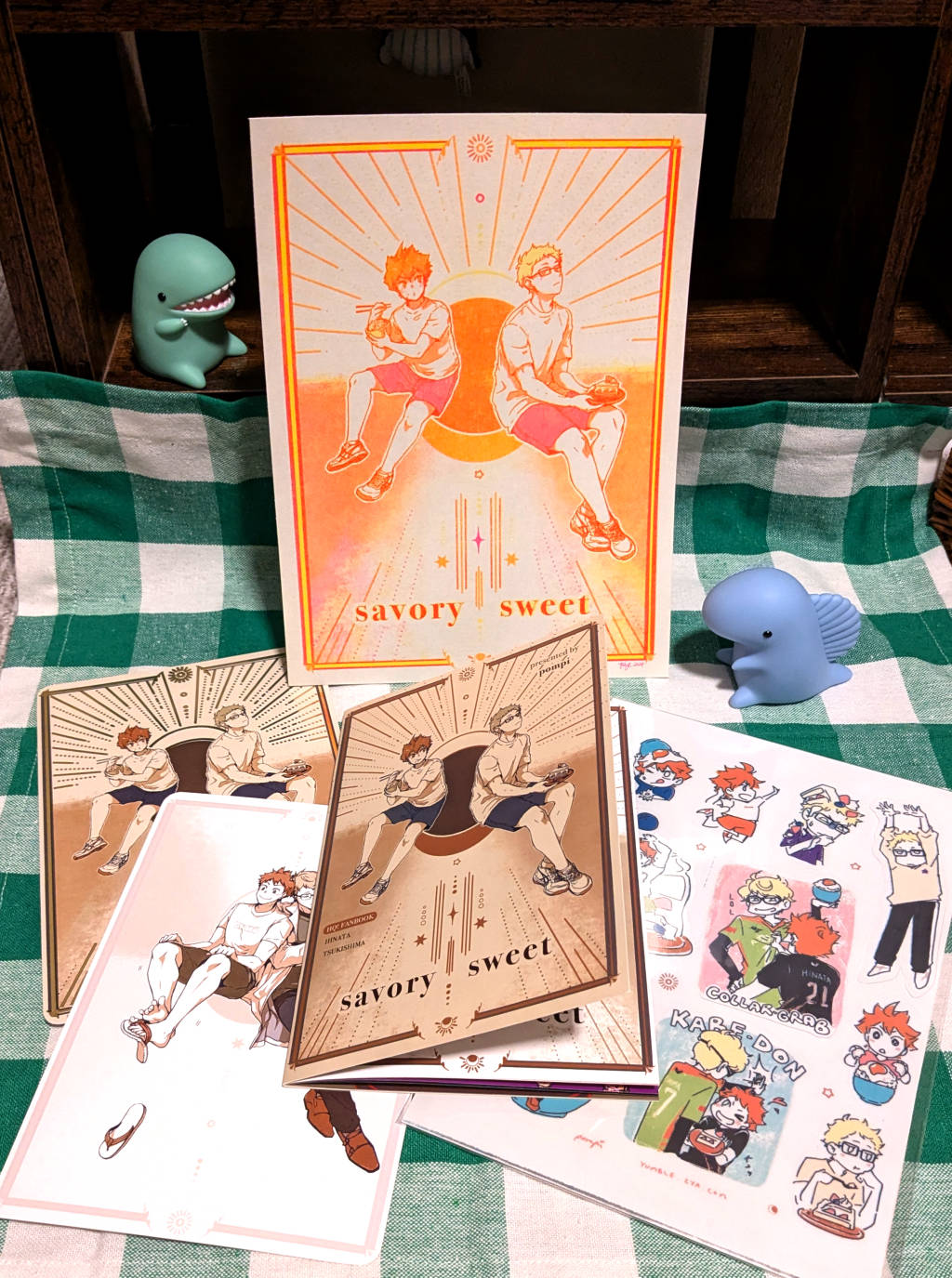 Savory Sweet - Haikyuu fanzine tsukihina [Zine + Limited Goods Bundle]