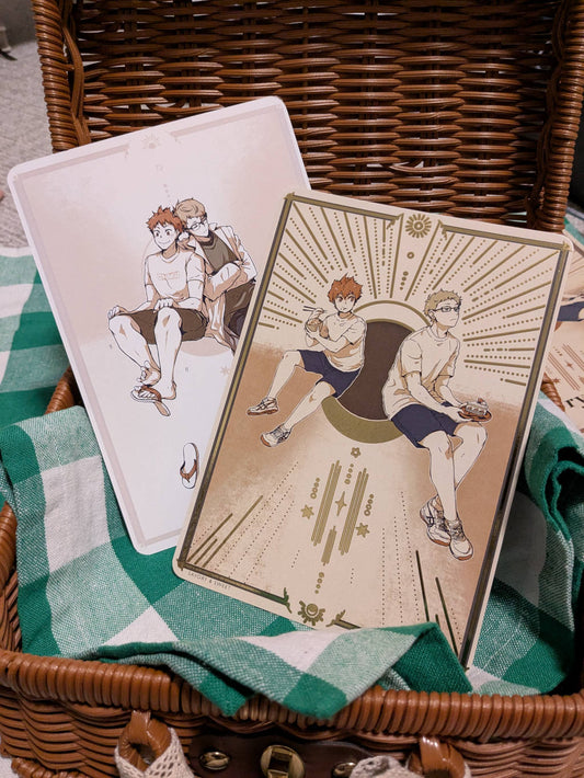 Savory Sweet - Set of 2 Double-sided Foil Cards tsukihina [Prints]