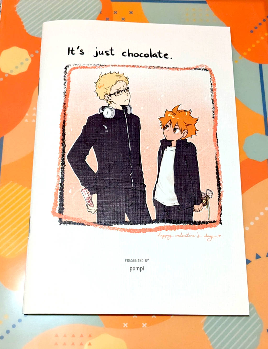 It's just chocolate - Haikyu fanzine tsukihina [Zine]