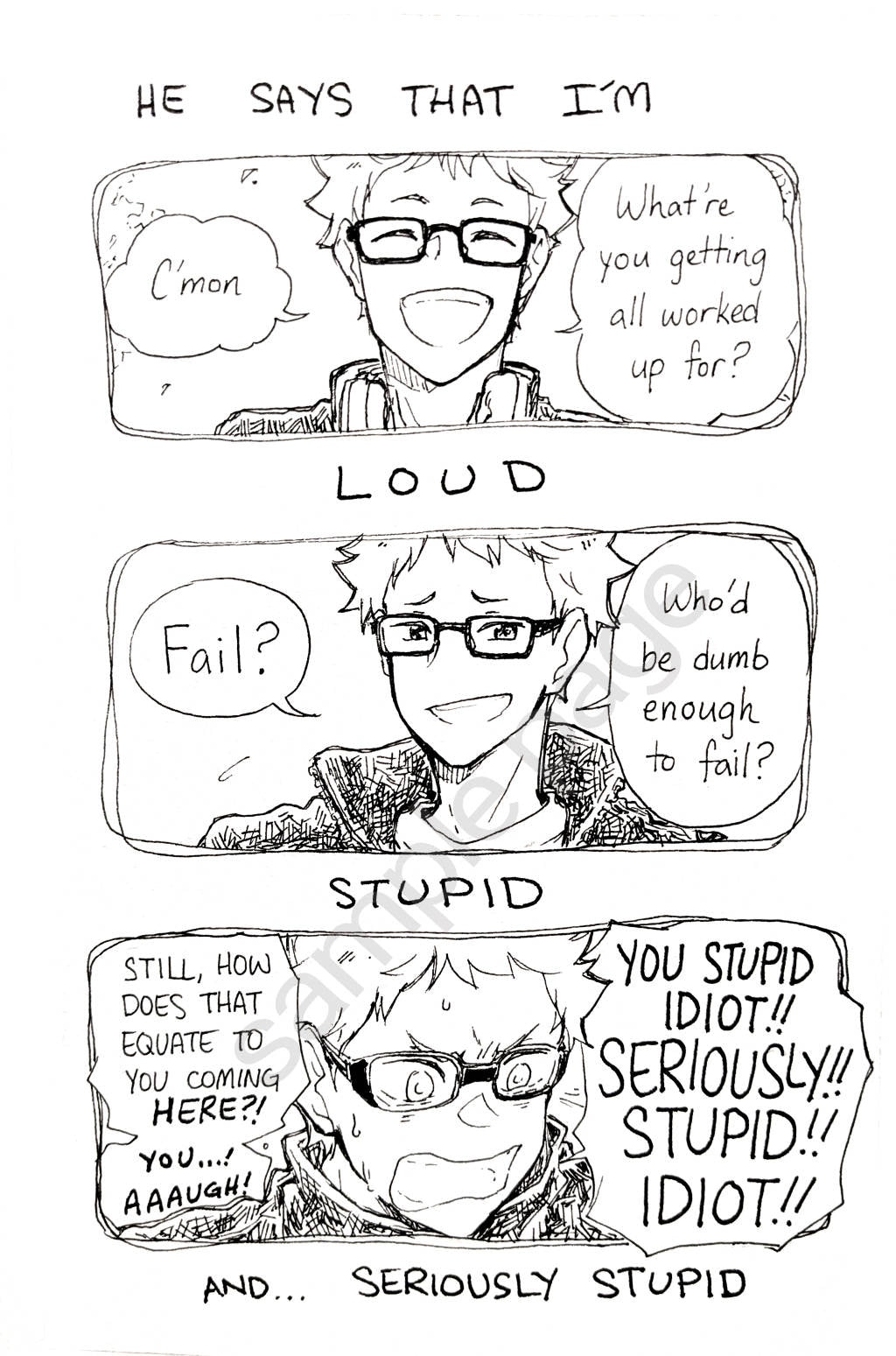 Freefall - Haikyu fanzine tsukihina [2 Zines] Mature-content