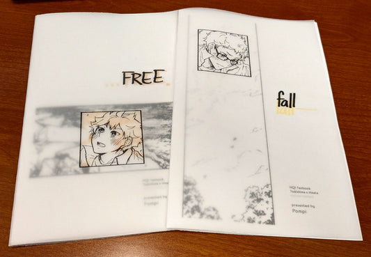 Freefall - Haikyu fanzine tsukihina [2 Zines] Mature-content