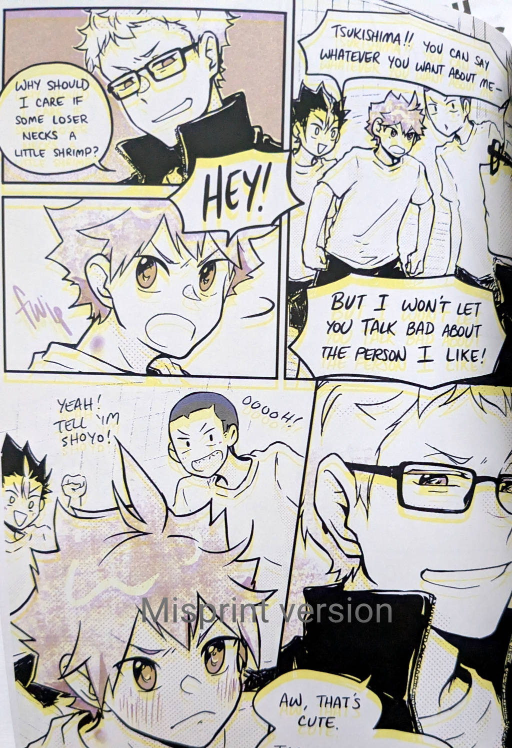 cover up - Haikyu fanzine tsukihina [Zine] (B-grade)