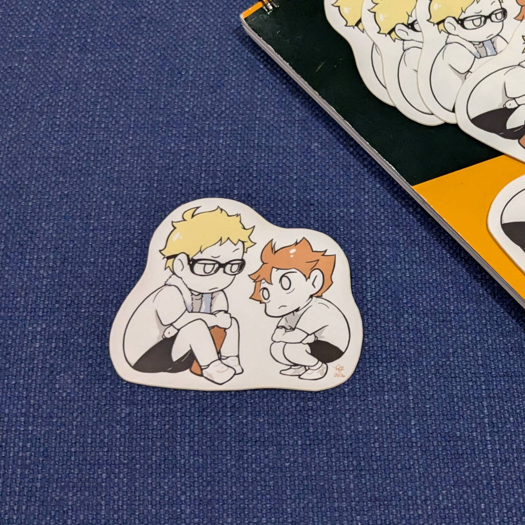 [Sticker]  TsukiHina waterbottle sticker