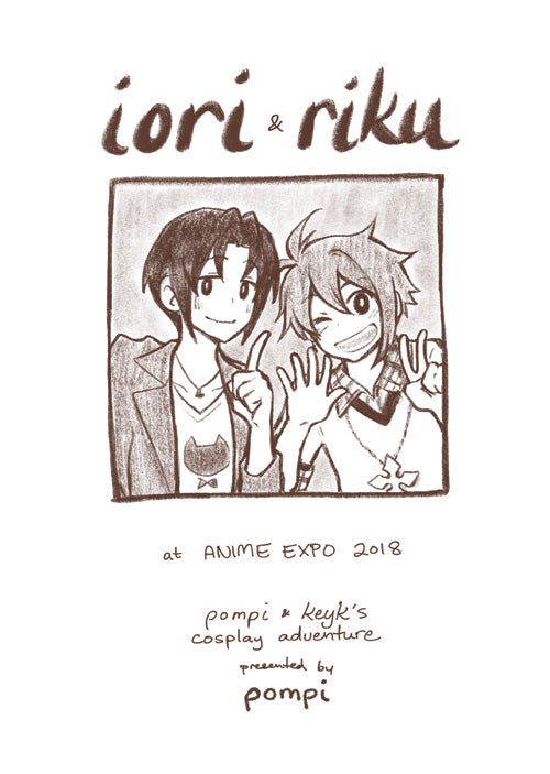 Iori & Riku Cosplay Adventures - i7 fanzine [Zine]