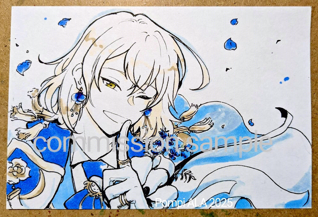 [Limited Time] Index Card Sketch Commissions (Read description)