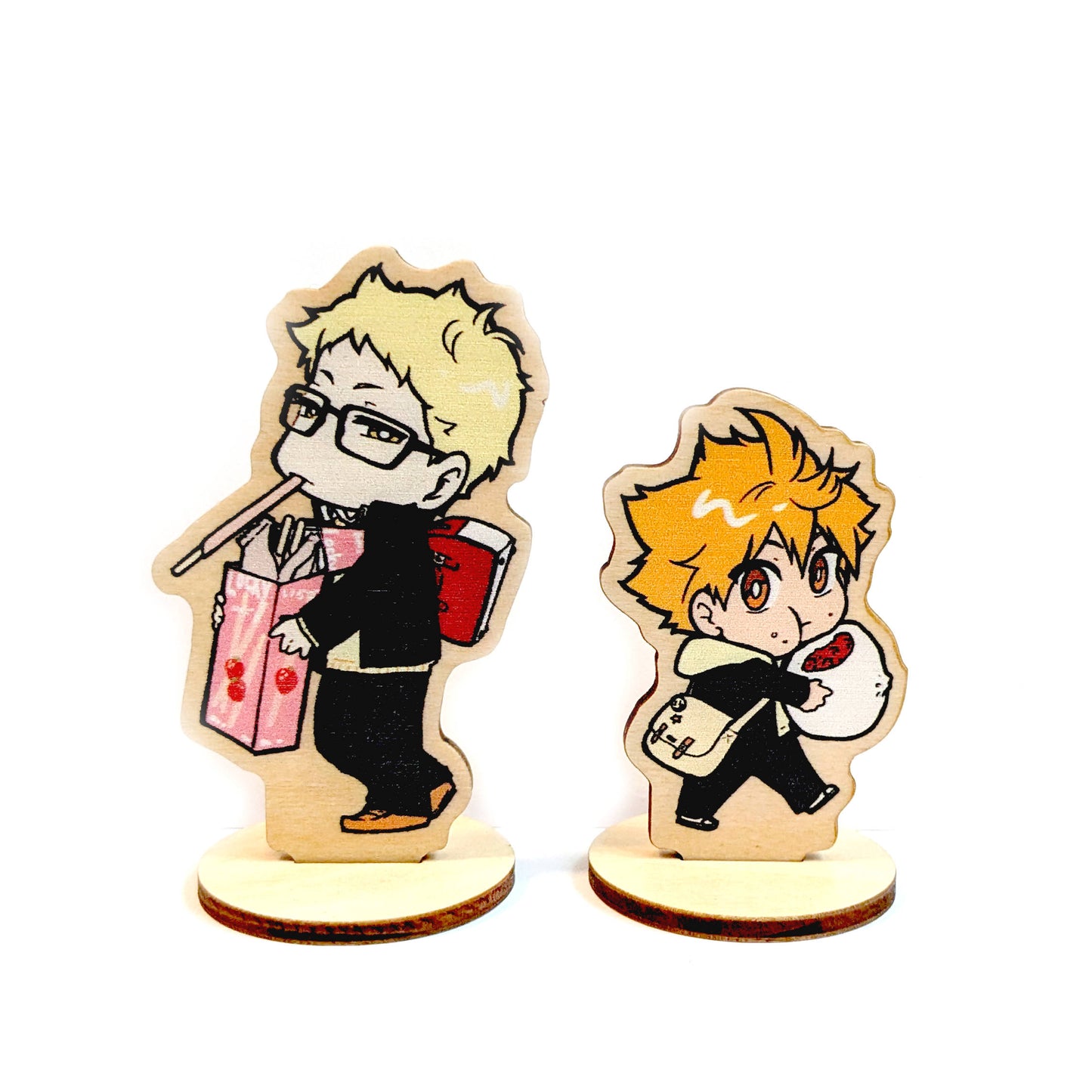Tsukishima Hinata [Mini Wooden Standee Set]